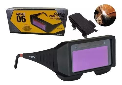 Oculos para solda com escurecimento automatico