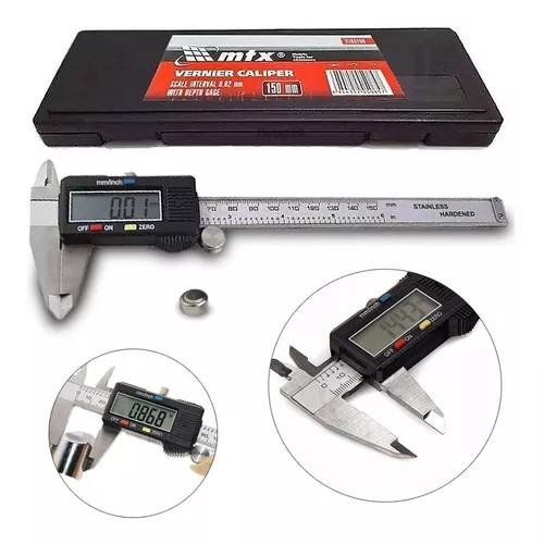 PAQUIMETRO DIGITAL MTX 150 MM